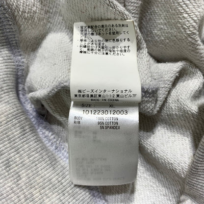 【中古品】【メンズ】 X-LARGE エクストララージ COLLEGE LOGO CREWNECK SWEAT 101223012003 カレッジロゴ クルーネック スウェット 長袖 トップス トレーナー 142-260703-yo-17-tei サイズ：XL カラー：グレー 万代Net店