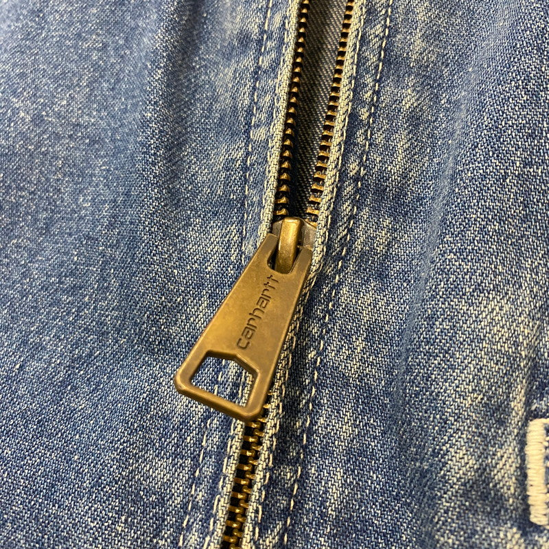 【中古品】【メンズ】 Carhartt WIP カーハート ワークインプログレス DENIM DETROIT JACKET IO24846 デニム デトロイトジャケット アウター デニムジャケット Gジャン 145-260518-ks-16-tei サイズ：XXL カラー：デニム 万代Net店
