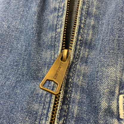 【中古品】【メンズ】 Carhartt WIP カーハート ワークインプログレス DENIM DETROIT JACKET IO24846 デニム デトロイトジャケット アウター デニムジャケット Gジャン 145-260518-ks-16-tei サイズ：XXL カラー：デニム 万代Net店