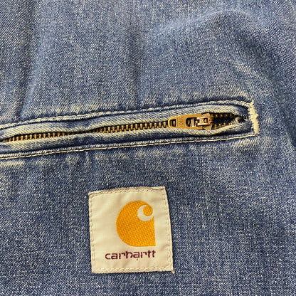 【中古品】【メンズ】 Carhartt WIP カーハート ワークインプログレス DENIM DETROIT JACKET IO24846 デニム デトロイトジャケット アウター デニムジャケット Gジャン 145-260518-ks-16-tei サイズ：XXL カラー：デニム 万代Net店