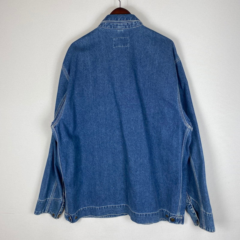 【中古品】【メンズ】 Carhartt WIP カーハート ワークインプログレス DENIM DETROIT JACKET IO24846 デニム デトロイトジャケット アウター デニムジャケット Gジャン 145-260518-ks-16-tei サイズ：XXL カラー：デニム 万代Net店