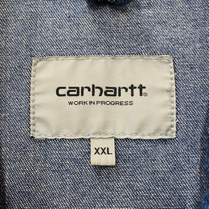 【中古品】【メンズ】 Carhartt WIP カーハート ワークインプログレス DENIM DETROIT JACKET IO24846 デニム デトロイトジャケット アウター デニムジャケット Gジャン 145-260518-ks-16-tei サイズ：XXL カラー：デニム 万代Net店