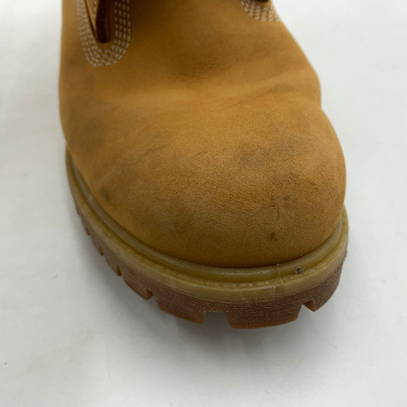 【中古品】【メンズ】 Timberland ティンバーランド 6INCH PREMIUM BOOTS 110061 6インチ プレミアム ブーツ 靴 ワークブーツ 164-260606-ko-01-tei サイズ：26.5cm カラー：キャメル 万代Net店
