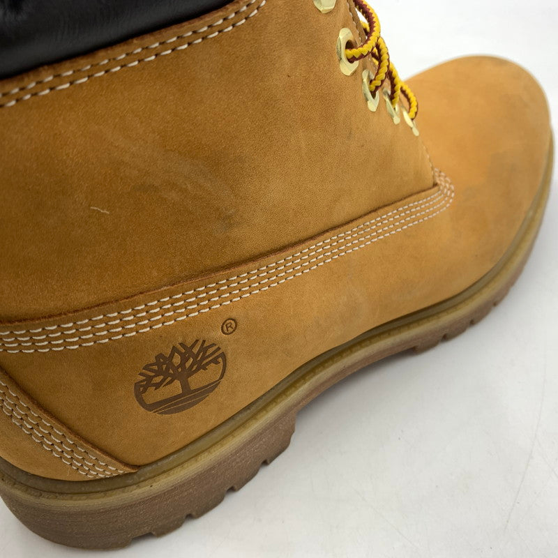 【中古品】【メンズ】 Timberland ティンバーランド 6INCH PREMIUM BOOTS 110061 6インチ プレミアム ブーツ 靴 ワークブーツ 164-260606-ko-01-tei サイズ：26.5cm カラー：キャメル 万代Net店
