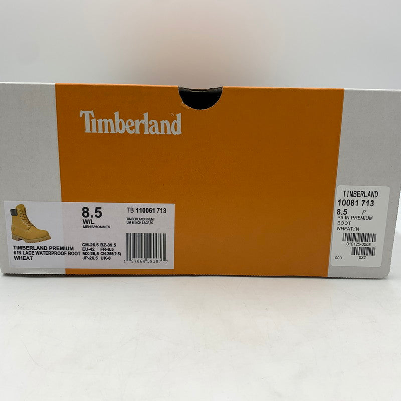【中古品】【メンズ】 Timberland ティンバーランド 6INCH PREMIUM BOOTS 110061 6インチ プレミアム ブーツ 靴 ワークブーツ 164-260606-ko-01-tei サイズ：26.5cm カラー：キャメル 万代Net店