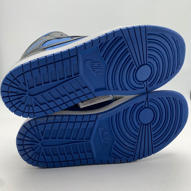 【中古美品】【メンズ】 NIKE ナイキ DQ8426-042 AIR JORDAN 1 MID "BLACK WHITE ROYAL BLUE" エアジョーダン スニーカー 靴 160-260922-gm-22-fuzh サイズ：28cm カラー：ブルー 万代Net店