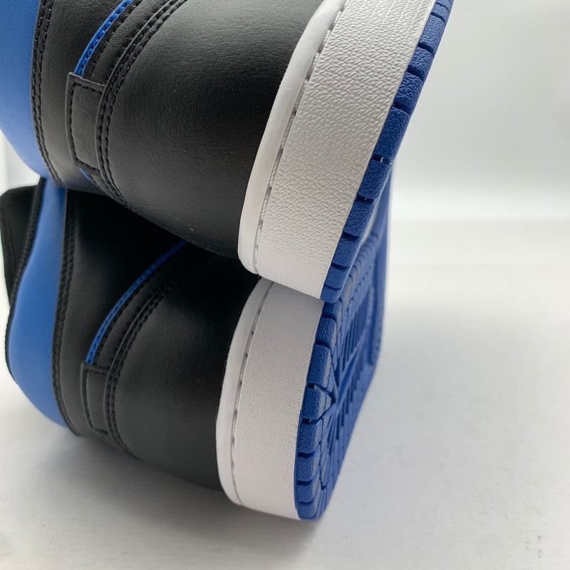【中古美品】【メンズ】 NIKE ナイキ DQ8426-042 AIR JORDAN 1 MID "BLACK WHITE ROYAL BLUE" エアジョーダン スニーカー 靴 160-260922-gm-22-fuzh サイズ：28cm カラー：ブルー 万代Net店