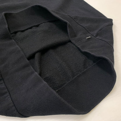 【中古品】【メンズ】 Supreme シュプリーム QUILTED PANEL CREWNECK SWEAT キルテッド パネル クルーネック スウェット トップス トレーナー 149-260602-ko-22-tei サイズ：L カラー：ブラック 万代Net店