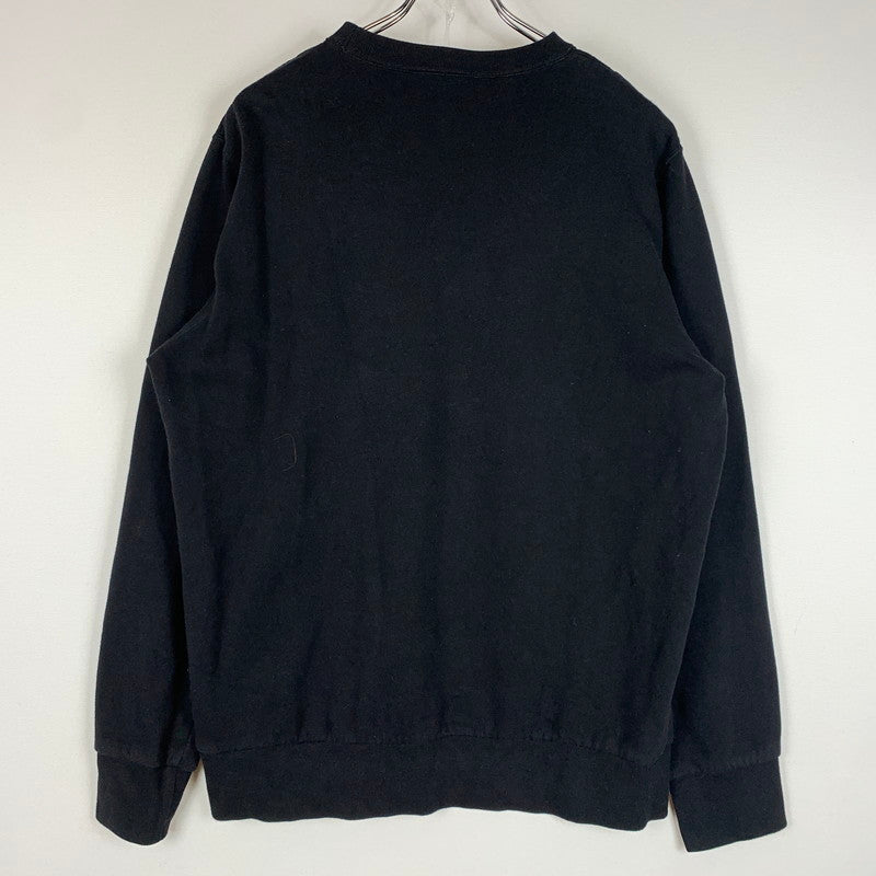 【中古品】【メンズ】 Supreme シュプリーム QUILTED PANEL CREWNECK SWEAT キルテッド パネル クルーネック スウェット トップス トレーナー 149-260602-ko-22-tei サイズ：L カラー：ブラック 万代Net店