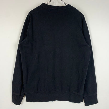 【中古品】【メンズ】 Supreme シュプリーム QUILTED PANEL CREWNECK SWEAT キルテッド パネル クルーネック スウェット トップス トレーナー 149-260602-ko-22-tei サイズ：L カラー：ブラック 万代Net店