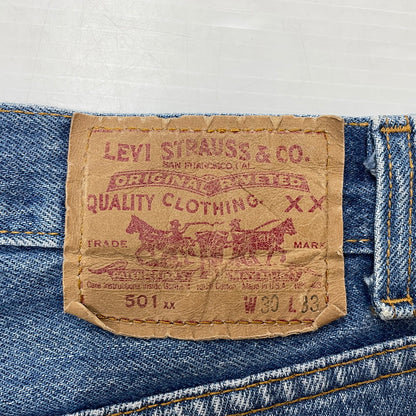 【中古品】【メンズ】 Levi's リーバイス 501XX DENIM PANTS デニムパンツ ボトムス ジーンズ ボタン裏刻印546 156-260620-ss-02-tei サイズ：30 カラー：インディゴ 万代Net店
