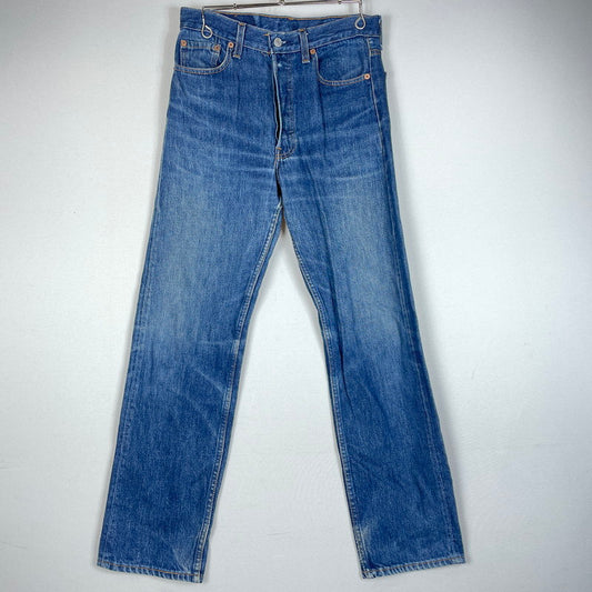 【中古品】【メンズ】 Levi's リーバイス 90's 501XX DENIM PANTS MADE IN USA 90年代 デニムパンツ ボトムス ジーンズ アメリカ製 ボタン裏刻印552 156-260620-ss-01-tei サイズ：30 カラー：インディゴ 万代Net店