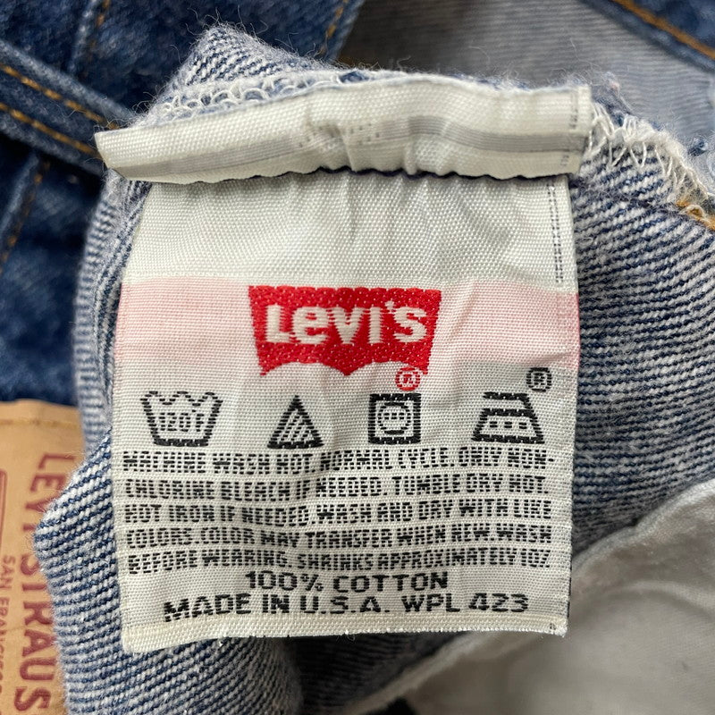 【中古品】【メンズ】 Levi's リーバイス 90's 501XX DENIM PANTS MADE IN USA 90年代 デニムパンツ ボトムス ジーンズ アメリカ製 ボタン裏刻印552 156-260620-ss-01-tei サイズ：30 カラー：インディゴ 万代Net店