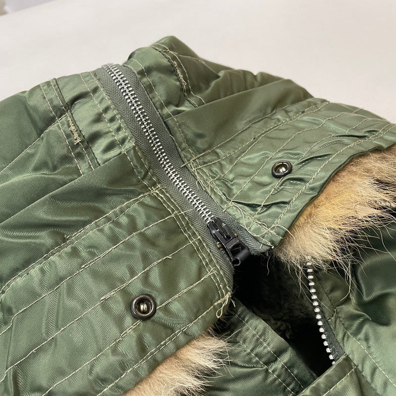 【現状渡し品】【メンズ】 CORINTH コリンズ MFG.CO. N2-B FLIGHT JACKET フライトジャケット アウター ミリタリー 145-260530-ko-17-tei サイズ：L カラー：カーキ 万代Net店