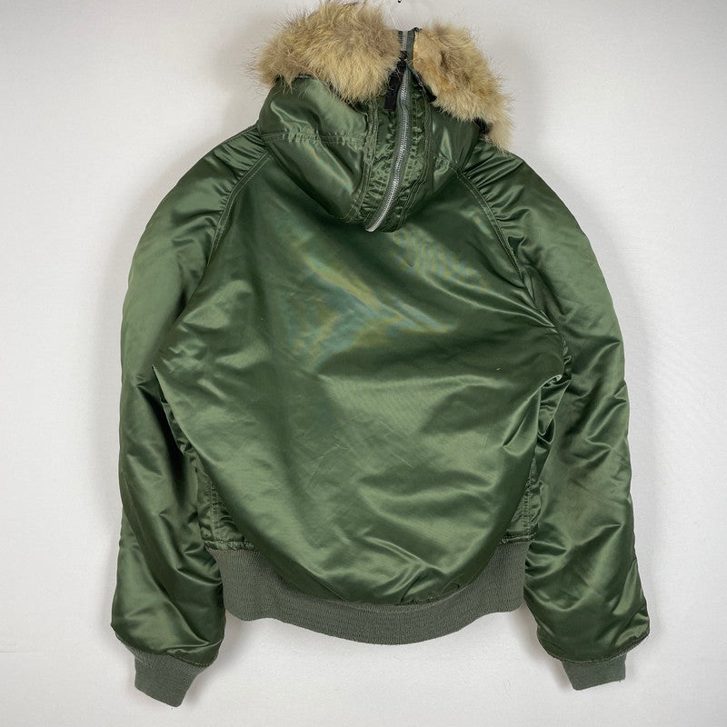 【現状渡し品】【メンズ】 CORINTH コリンズ MFG.CO. N2-B FLIGHT JACKET フライトジャケット アウター ミリタリー 145-260530-ko-17-tei サイズ：L カラー：カーキ 万代Net店