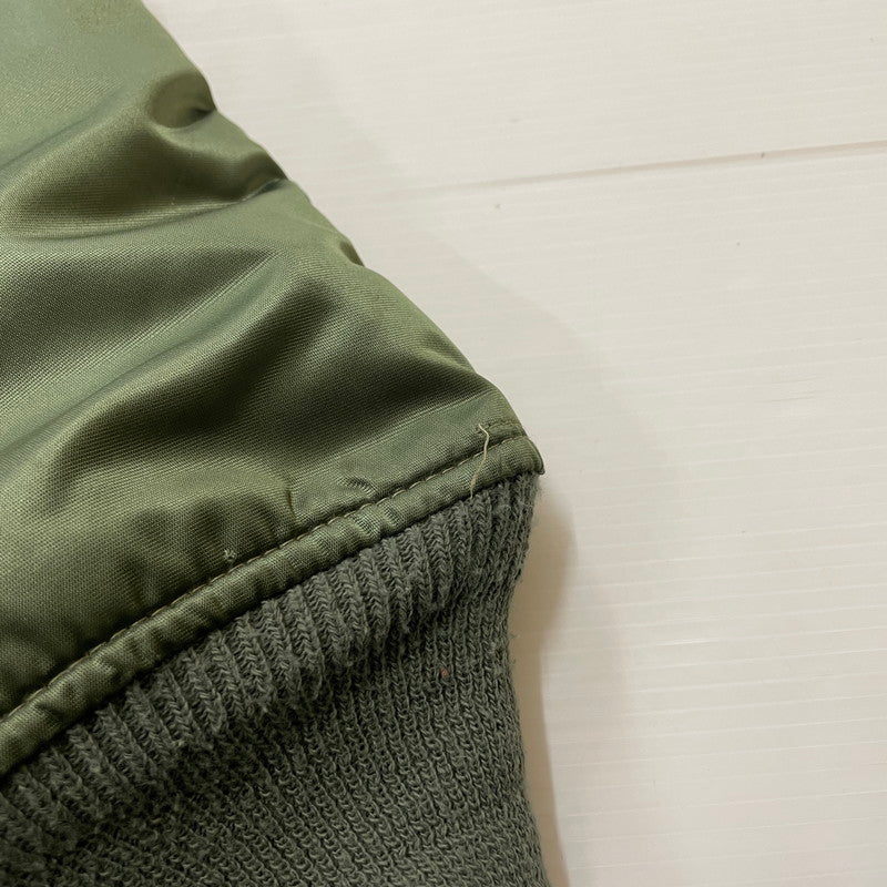 【現状渡し品】【メンズ】 CORINTH コリンズ MFG.CO. N2-B FLIGHT JACKET フライトジャケット アウター ミリタリー 145-260530-ko-17-tei サイズ：L カラー：カーキ 万代Net店