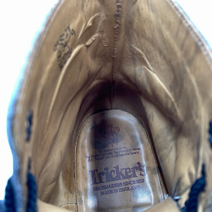 【中古品】【メンズ】 Tricker's トリッカーズ STOW COUNTRY BOOTS 5634 ストウ カントリーブーツ 靴 164-260606-ko-02-tei サイズ：8.5 カラー：ブラック 万代Net店