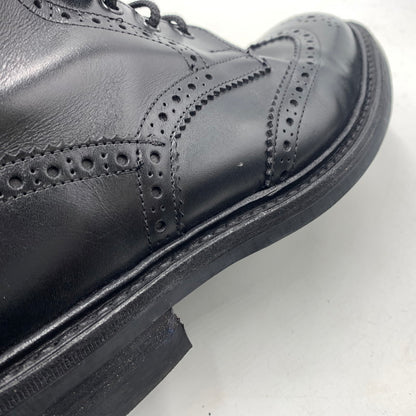【中古品】【メンズ】 Tricker's トリッカーズ STOW COUNTRY BOOTS 5634 ストウ カントリーブーツ 靴 164-260606-ko-02-tei サイズ：8.5 カラー：ブラック 万代Net店