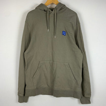 【中古品】【メンズ】 ADERERROR アーダーエラー TAG HOODIE BMSGFYHD0101CC タグフーディ トップス プルオーバーパーカー 141-260524-ko-20-tei サイズ：M カラー：チャコール 万代Net店