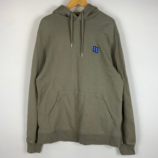 【中古品】【メンズ】 ADERERROR アーダーエラー TAG HOODIE BMSGFYHD0101CC タグフーディ トップス プルオーバーパーカー 141-260524-ko-20-tei サイズ：M カラー：チャコール 万代Net店
