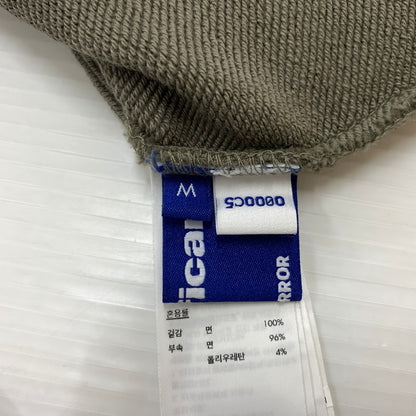 【中古品】【メンズ】 ADERERROR アーダーエラー TAG HOODIE BMSGFYHD0101CC タグフーディ トップス プルオーバーパーカー 141-260524-ko-20-tei サイズ：M カラー：チャコール 万代Net店