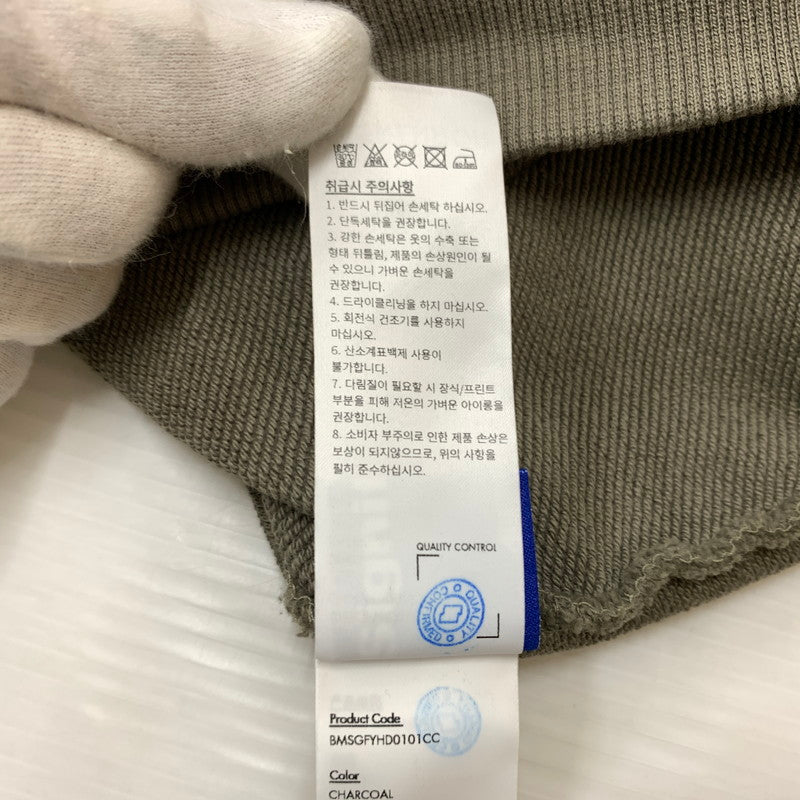 【中古品】【メンズ】 ADERERROR アーダーエラー TAG HOODIE BMSGFYHD0101CC タグフーディ トップス プルオーバーパーカー 141-260524-ko-20-tei サイズ：M カラー：チャコール 万代Net店