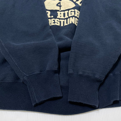 【中古品】【メンズ】 WAREHOUSE ウエアハウス ASH LAND CREW SWEAT アッシュ ランド クルー スウェット トップス トレーナー 145-260523-ko-15-tei サイズ：L カラー：ネイビー 万代Net店