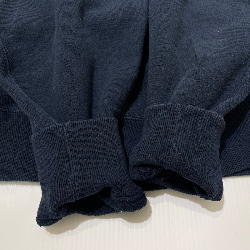 【中古品】【メンズ】 WAREHOUSE ウエアハウス ASH LAND CREW SWEAT アッシュ ランド クルー スウェット トップス トレーナー 145-260523-ko-15-tei サイズ：L カラー：ネイビー 万代Net店
