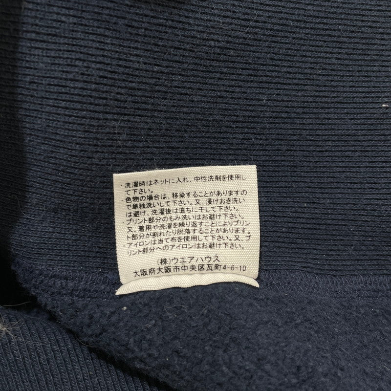 【中古品】【メンズ】 WAREHOUSE ウエアハウス ASH LAND CREW SWEAT アッシュ ランド クルー スウェット トップス トレーナー 145-260523-ko-15-tei サイズ：L カラー：ネイビー 万代Net店