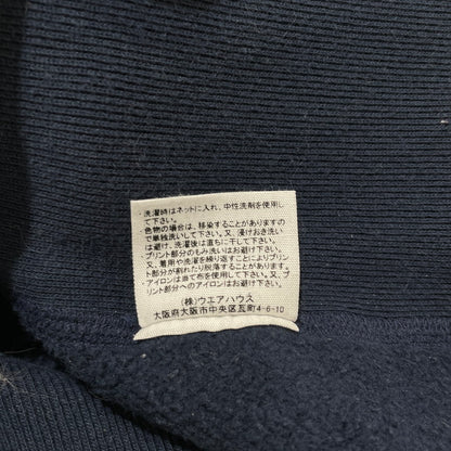 【中古品】【メンズ】 WAREHOUSE ウエアハウス ASH LAND CREW SWEAT アッシュ ランド クルー スウェット トップス トレーナー 145-260523-ko-15-tei サイズ：L カラー：ネイビー 万代Net店