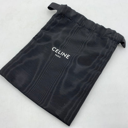 【中古品】【メンズ】 CELINE セリーヌ LOGO MOBILE PHONE POUCH ロゴモバイル フォン ポーチ カバン 肩掛け 180-260522-ko-03-tei カラー：ブラック 万代Net店