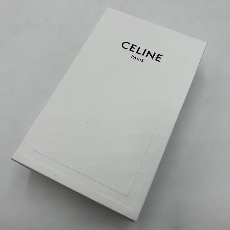 【中古品】【メンズ】 CELINE セリーヌ LOGO MOBILE PHONE POUCH ロゴモバイル フォン ポーチ カバン 肩掛け 180-260522-ko-03-tei カラー：ブラック 万代Net店