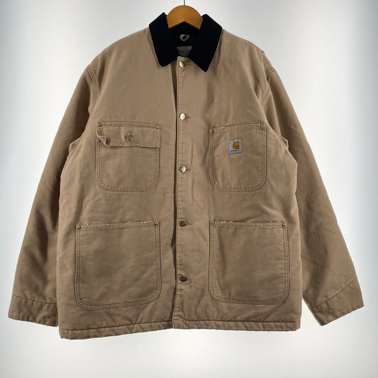 【中古品】【メンズ】 Carhartt WIP カーハート ワークインプログレス OG CHORE COAT IN DUSTY HAMILTON BROWN I027357 チョアコート アウター ワークジャケット 145-260523-ko-04-tei サイズ：XL カラー：ブラウン 万代Net店