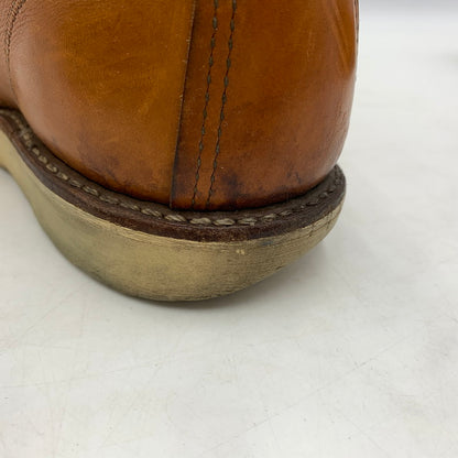 【現状渡し品】【メンズ】 RED WING レッドウィング IRISH SETTER 6 MOC GOLD RUSSET SEQUOIA 9875 アイリッシュ セッター モック ゴールド ラセット セコイア ワークブール 靴 164-260603-ko-02-tei サイズ：25.5cm カラー：ブラウン 万代Net店