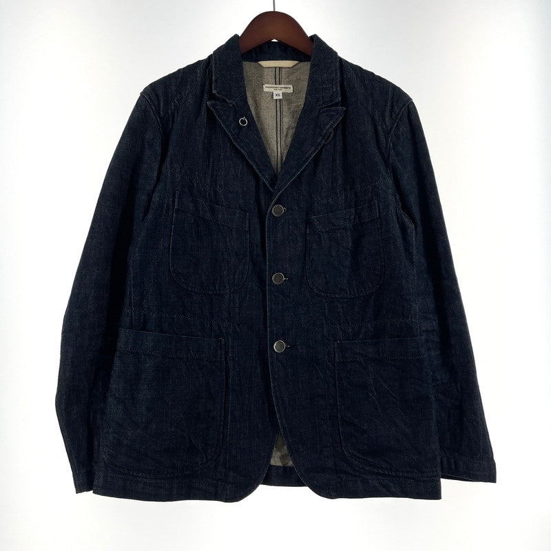 【現状渡し品】【メンズ】 ENGINEERED GARMENTS エンジニアードガーメンツ DENIM BEDFORD JACKET デニム ベッドフォード ジャケット ライトアウター Gジャン 140-260523-ko-03-fuzh サイズ：XS カラー：インディゴ 万代Net店