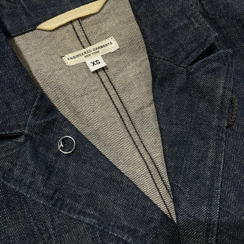 【現状渡し品】【メンズ】 ENGINEERED GARMENTS エンジニアードガーメンツ DENIM BEDFORD JACKET デニム ベッドフォード ジャケット ライトアウター Gジャン 140-260523-ko-03-fuzh サイズ：XS カラー：インディゴ 万代Net店