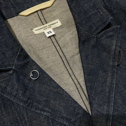 【現状渡し品】【メンズ】 ENGINEERED GARMENTS エンジニアードガーメンツ DENIM BEDFORD JACKET デニム ベッドフォード ジャケット ライトアウター Gジャン 140-260523-ko-03-fuzh サイズ：XS カラー：インディゴ 万代Net店