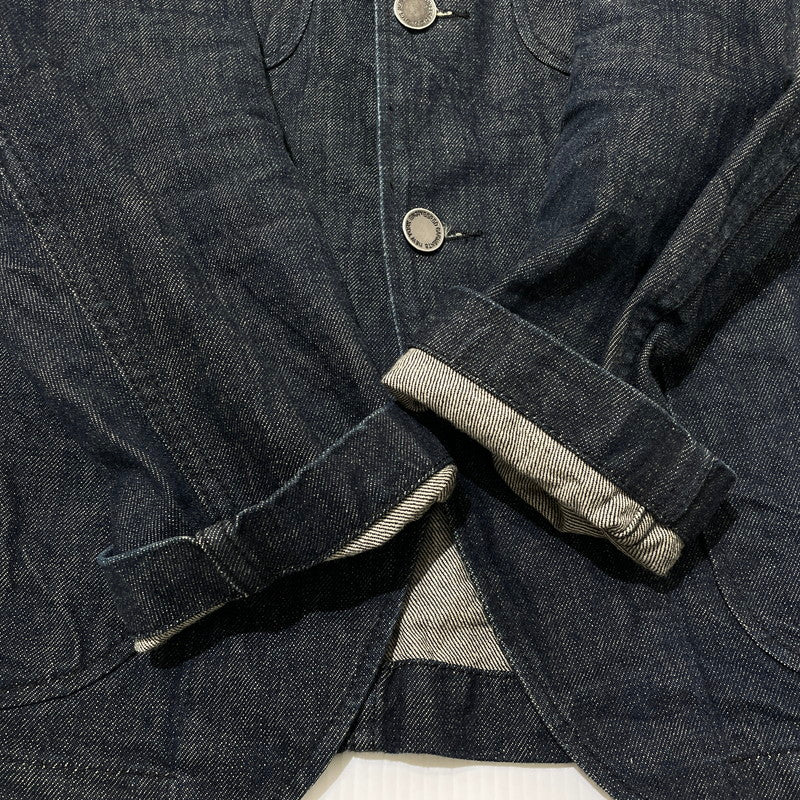 【現状渡し品】【メンズ】 ENGINEERED GARMENTS エンジニアードガーメンツ DENIM BEDFORD JACKET デニム ベッドフォード ジャケット ライトアウター Gジャン 140-260523-ko-03-fuzh サイズ：XS カラー：インディゴ 万代Net店