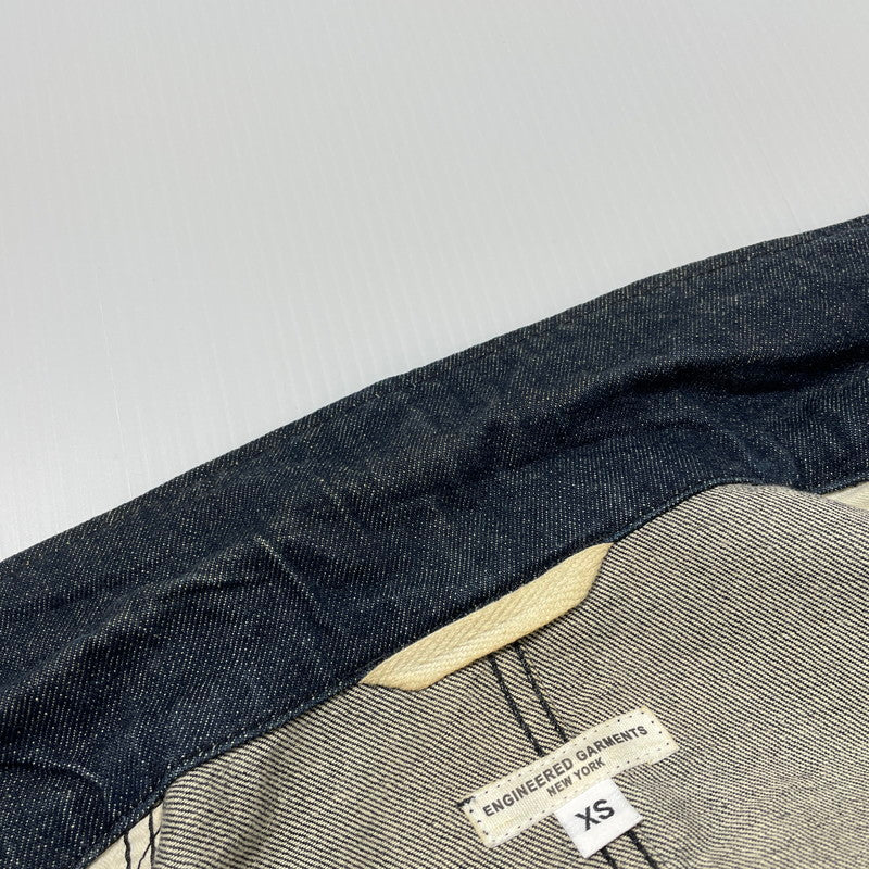 【現状渡し品】【メンズ】 ENGINEERED GARMENTS エンジニアードガーメンツ DENIM BEDFORD JACKET デニム ベッドフォード ジャケット ライトアウター Gジャン 140-260523-ko-03-fuzh サイズ：XS カラー：インディゴ 万代Net店