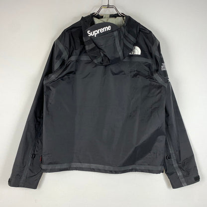 【現状渡し品】【メンズ】 Supreme シュプリーム × THE NORTH FACE ザ・ノースフェイス 別注 コラボ 21SS SUMMIT SERIES OUTER TAPE SEAM SHELL JACKET NP12101I シェルジャケット ライトアウター 149-260524-ko-04-tei サイズ：S カラー：ブラック 万代Net店