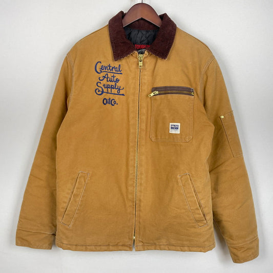 【中古品】【メンズ】 TOUGH DUCK タフダック OILCO REMAKE JACKET オイルコ リメイクジャケット アウター ワークジャケット 145-260530-ko-16-tei サイズ：S カラー：キャメル 万代Net店