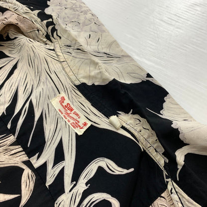 【中古品】【メンズ】 SUN SURF サンサーフ RAYON HAWAIIAN SHIRT ISLAND PINEAPPLE SS27442 レーヨン ハワイアン シャツ アイランド パインアップル トップス 長袖 145-260530-ko-10-tei サイズ：S カラー：柄 万代Net店
