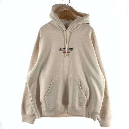 【中古美品】【メンズ】 SUPREME シュプリーム SHANGHAI CLASSIC LOGO HOODED SWEATSHIRT クラシックロゴ パーカー フーディ ブランド 古着 149-260920-gm-14-fuzh サイズ：XL カラー：アイボリー 万代Net店