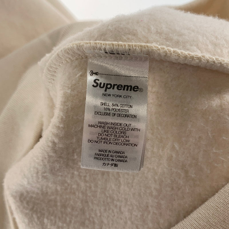 【中古美品】【メンズ】 SUPREME シュプリーム SHANGHAI CLASSIC LOGO HOODED SWEATSHIRT クラシックロゴ パーカー フーディ ブランド 古着 149-260920-gm-14-fuzh サイズ：XL カラー：アイボリー 万代Net店