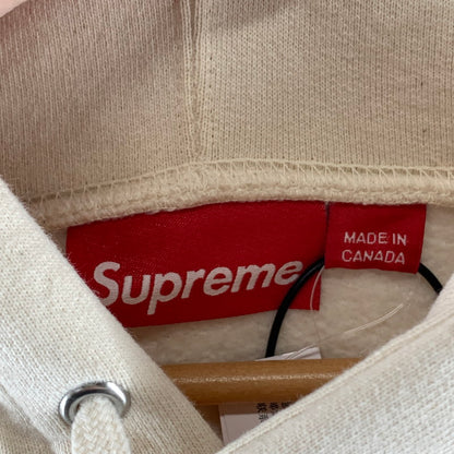 【中古美品】【メンズ】 SUPREME シュプリーム SHANGHAI CLASSIC LOGO HOODED SWEATSHIRT クラシックロゴ パーカー フーディ ブランド 古着 149-260920-gm-14-fuzh サイズ：XL カラー：アイボリー 万代Net店