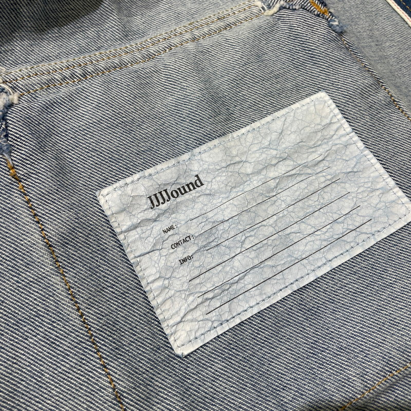 【中古品】【メンズ】 Levi's リーバイス × JJJOUND ジョウンド 別注 コラボ DENIM UTILITY JACKET PC9-A5576-000070506-0217 デニム ユーティリティ ジャケット ライトアウター Gジャン 145-260523-ko-02-fuzh サイズ：L カラー：インディゴ 万代Net店