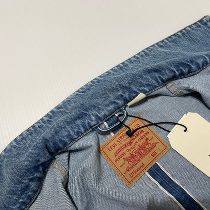 【中古品】【メンズ】 Levi's リーバイス × JJJOUND ジョウンド 別注 コラボ DENIM UTILITY JACKET PC9-A5576-000070506-0217 デニム ユーティリティ ジャケット ライトアウター Gジャン 145-260523-ko-02-fuzh サイズ：L カラー：インディゴ 万代Net店