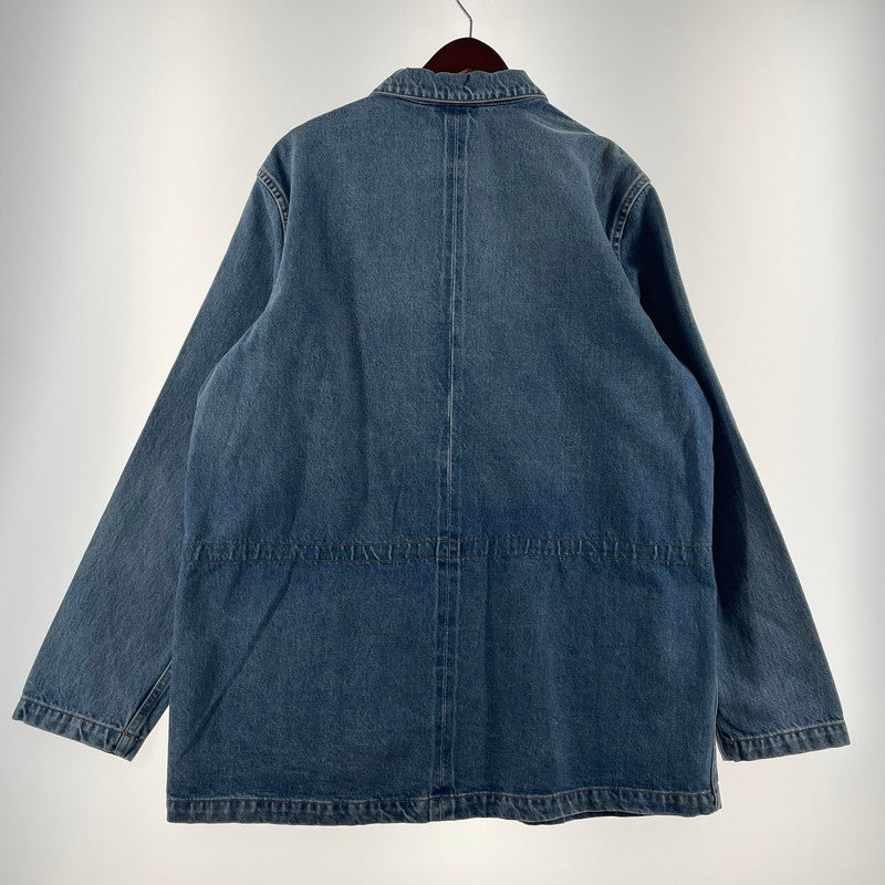【中古品】【メンズ】 Levi's リーバイス × JJJOUND ジョウンド 別注 コラボ DENIM UTILITY JACKET PC9-A5576-000070506-0217 デニム ユーティリティ ジャケット ライトアウター Gジャン 145-260523-ko-02-fuzh サイズ：L カラー：インディゴ 万代Net店