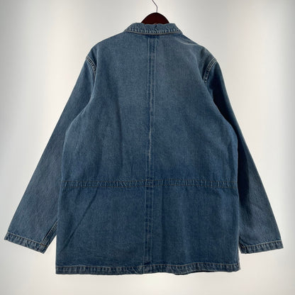 【中古品】【メンズ】 Levi's リーバイス × JJJOUND ジョウンド 別注 コラボ DENIM UTILITY JACKET PC9-A5576-000070506-0217 デニム ユーティリティ ジャケット ライトアウター Gジャン 145-260523-ko-02-fuzh サイズ：L カラー：インディゴ 万代Net店