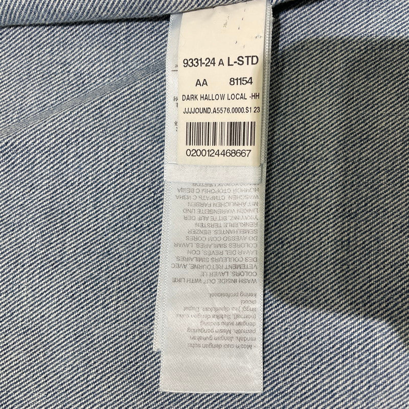 【中古品】【メンズ】 Levi's リーバイス × JJJOUND ジョウンド 別注 コラボ DENIM UTILITY JACKET PC9-A5576-000070506-0217 デニム ユーティリティ ジャケット ライトアウター Gジャン 145-260523-ko-02-fuzh サイズ：L カラー：インディゴ 万代Net店